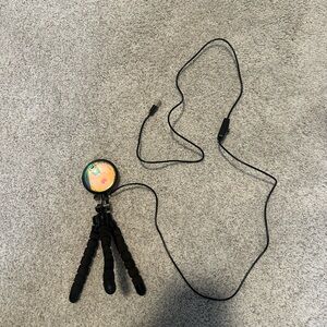 SUNSET LAMP Black Flexible Tripod